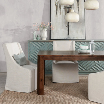 Nemi Reclaimed Wood 84" Dining Table- Reclaimed Brown - Chapin Furniture