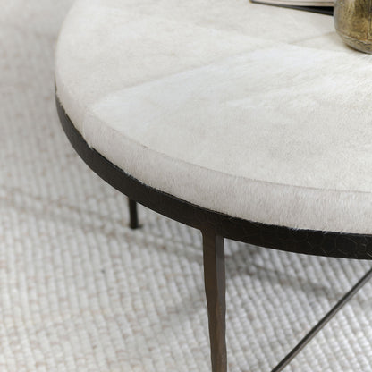 Bose Hide 36" Round Coffee Table - Chapin Furniture