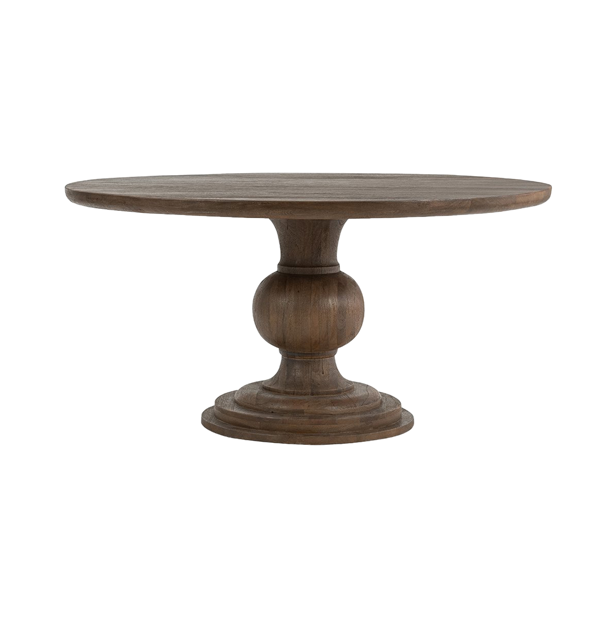 Hera Mango Wood Round Dining Table - Chapin Furniture