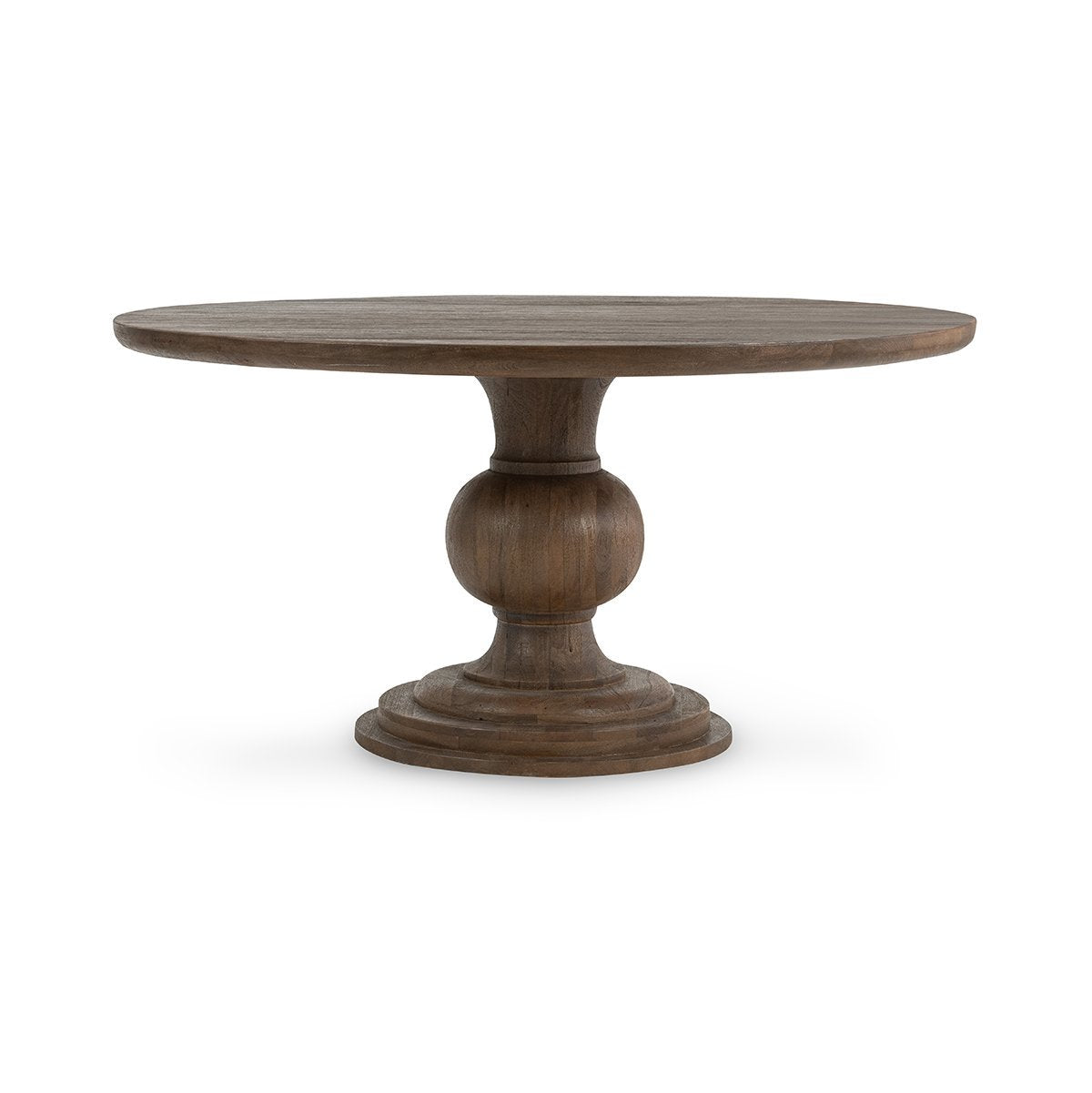 Hera Mango Wood Round Dining Table - Chapin Furniture
