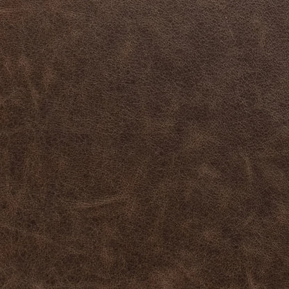 Clair Leather Round Coffee Table - Chapin Furniture