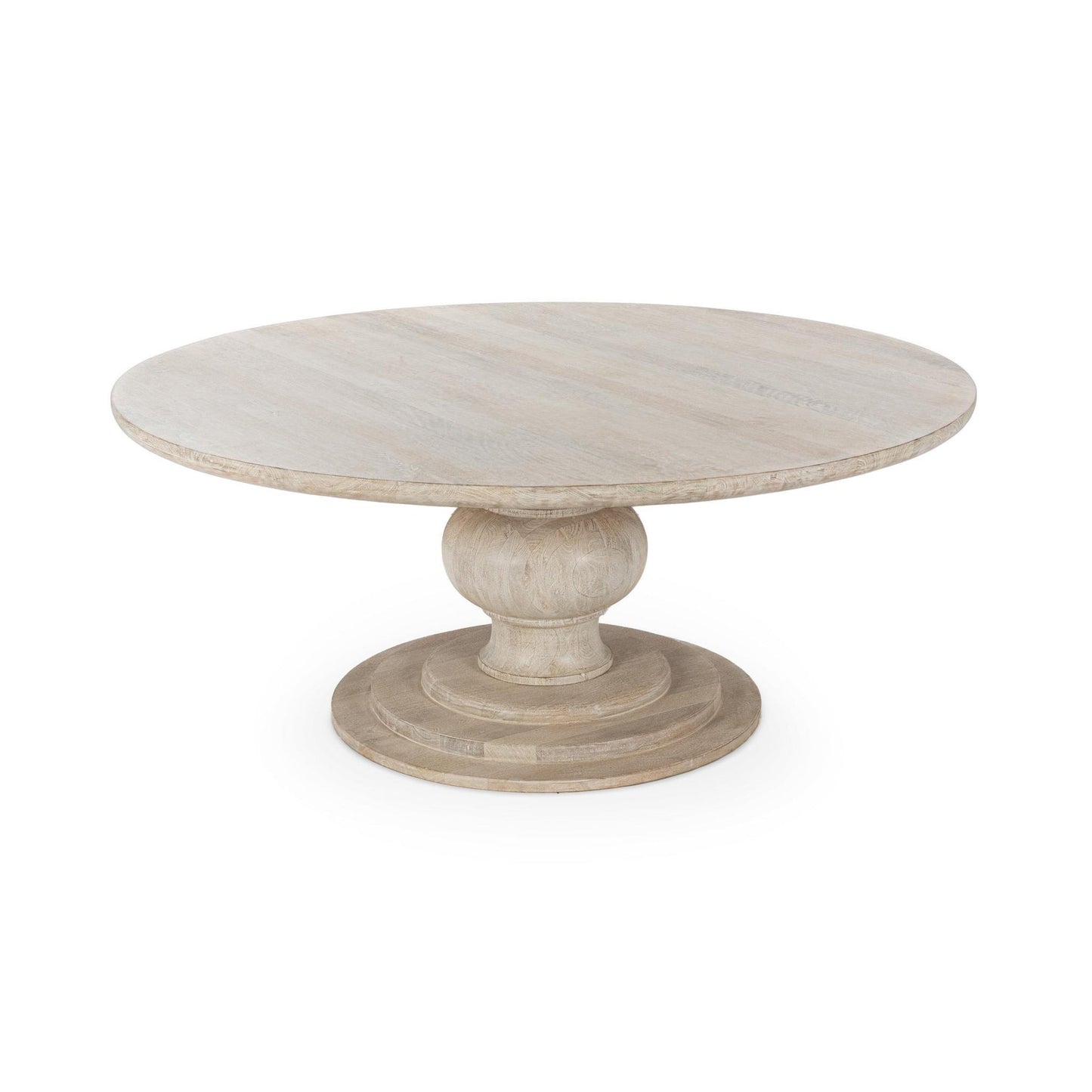 Hera Mango Wood Round Dining Table - Chapin Furniture