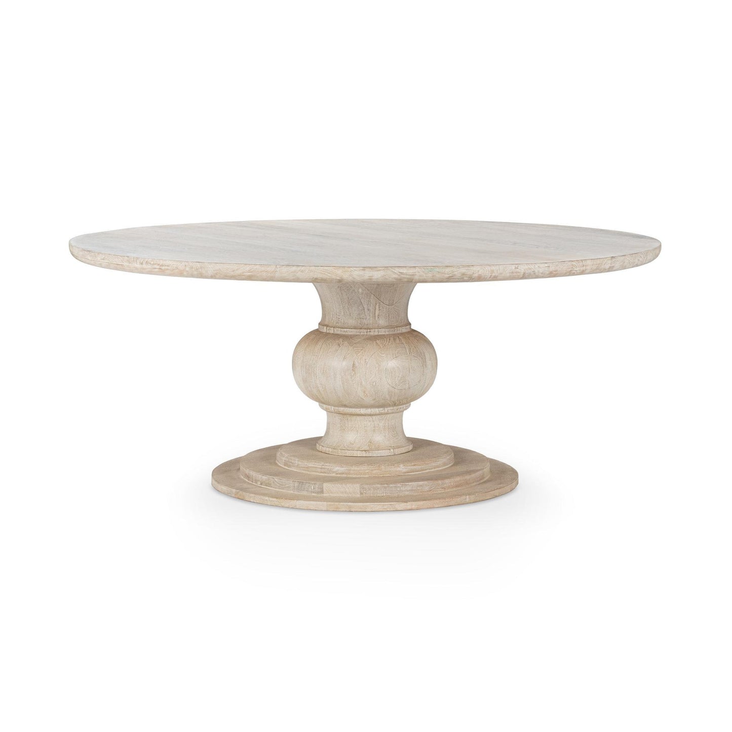 Hera Mango Wood Round Dining Table - Chapin Furniture