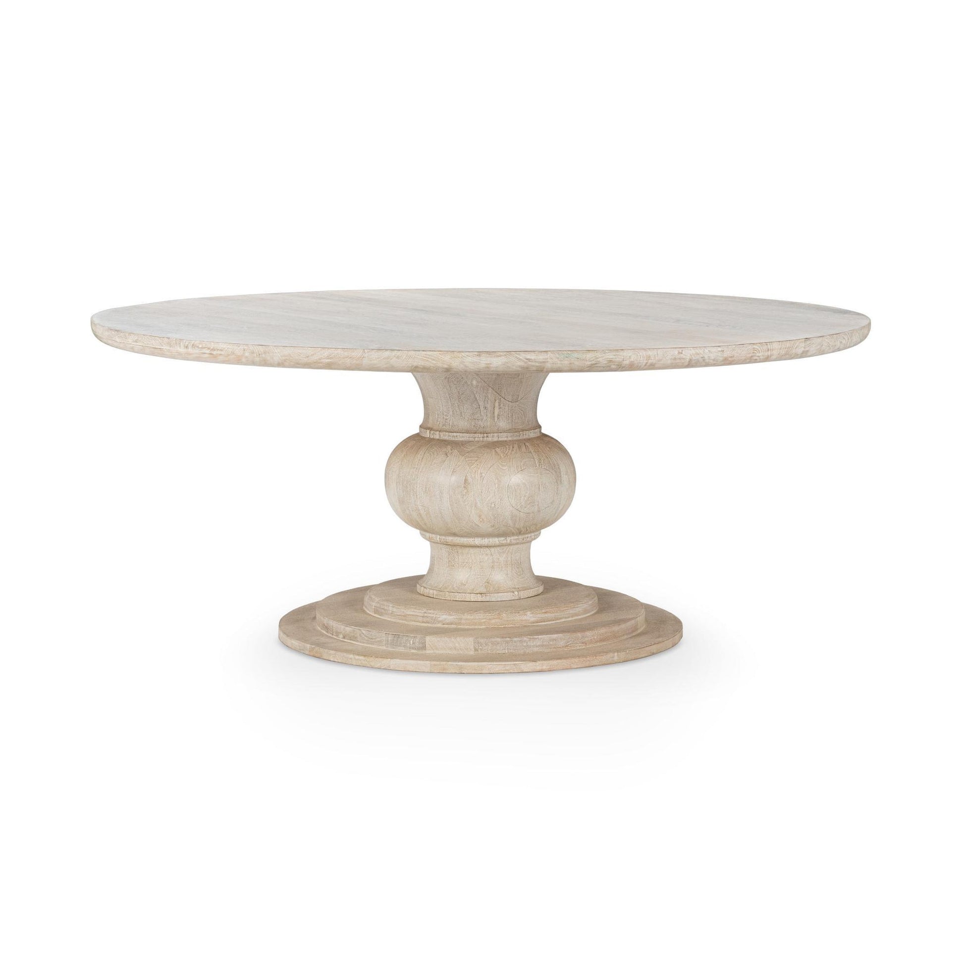 Hera Mango Wood Round Dining Table - Chapin Furniture