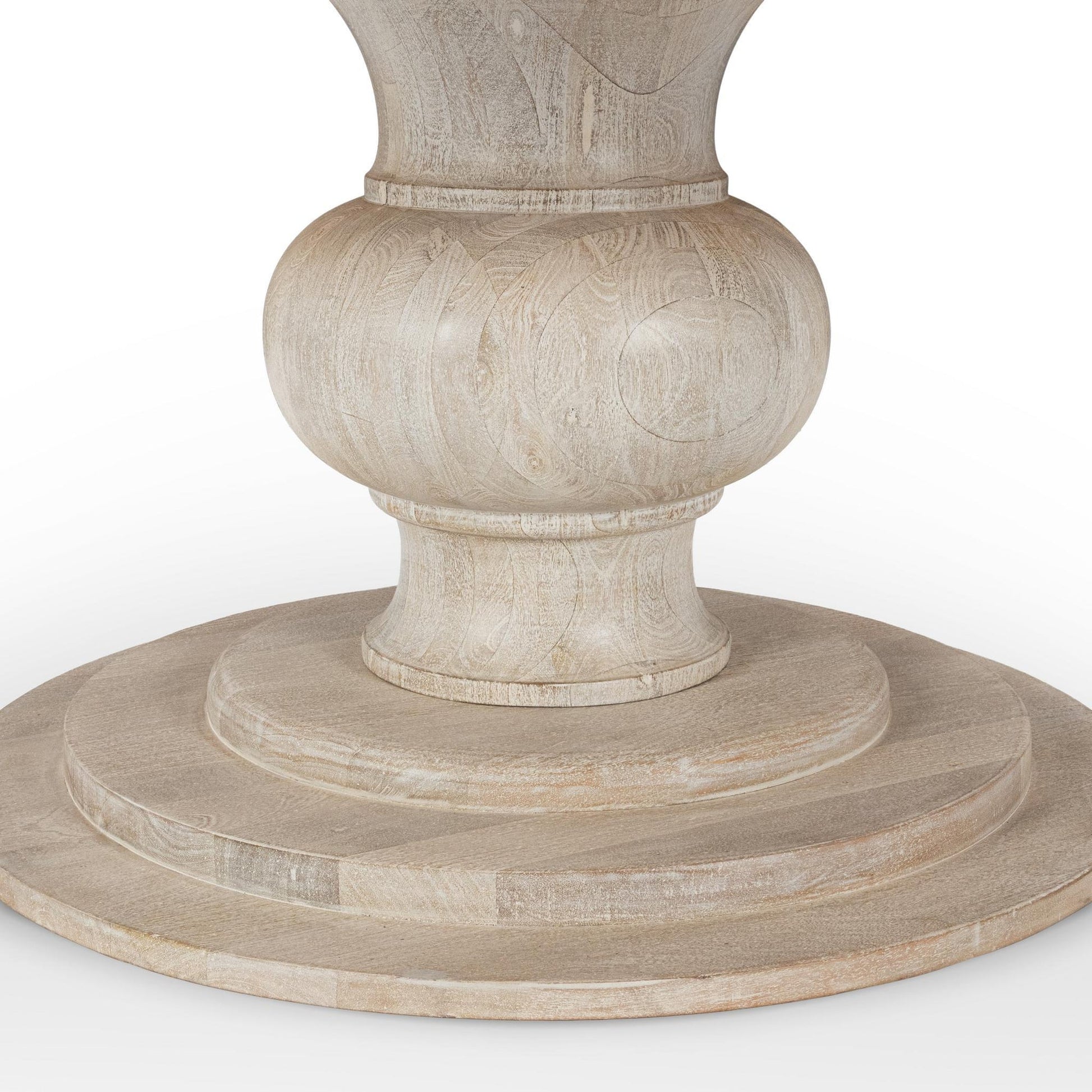 Hera Mango Wood Round Dining Table - Chapin Furniture