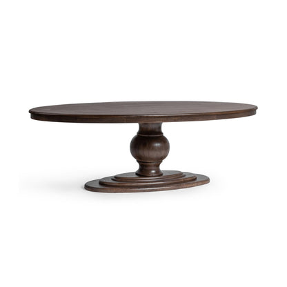 Brookside 94" Oval Dining Table - Cocoa Brown - Chapin Furniture