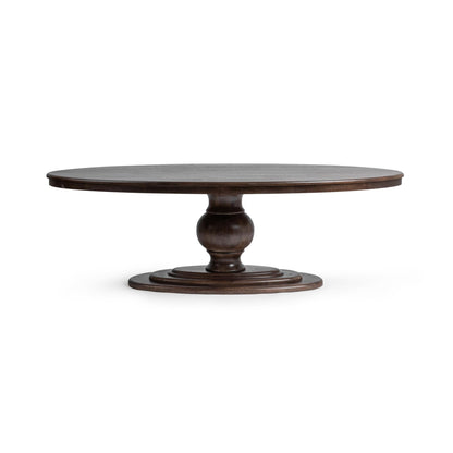 Brookside 94" Oval Dining Table - Cocoa Brown - Chapin Furniture