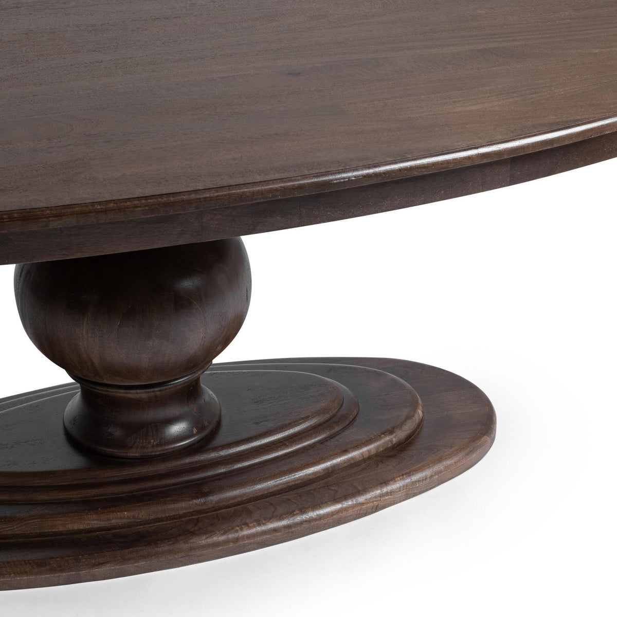 Brookside 94" Oval Dining Table - Cocoa Brown - Chapin Furniture