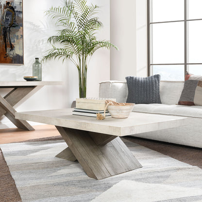 Durant Reclaimed Pine 54" Reclaimed Pine Coffee Table - Chapin Furniture