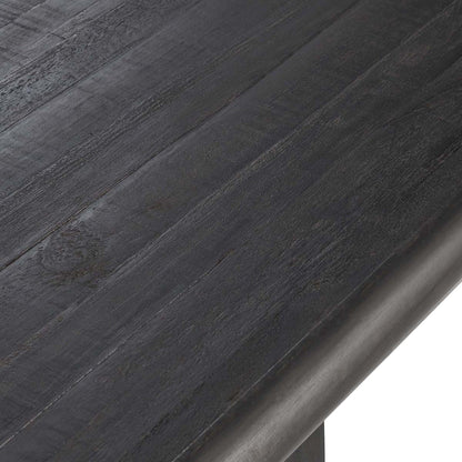 Larson Reclaimed Pine 96" Dining Table- Black - Chapin Furniture