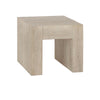 Bristol End Table- Aged Cream - Chapin Furniture