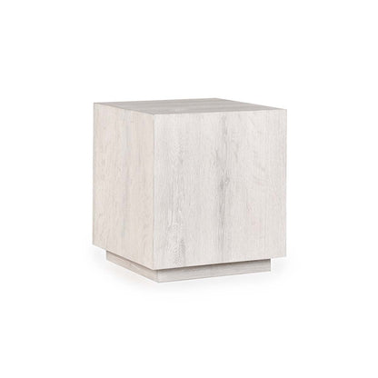 Layne Square End Table- White - Chapin Furniture