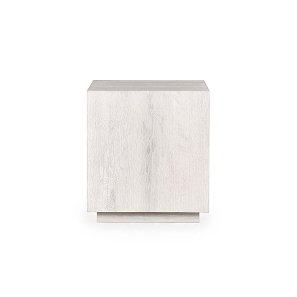 Layne Square End Table- White - Chapin Furniture