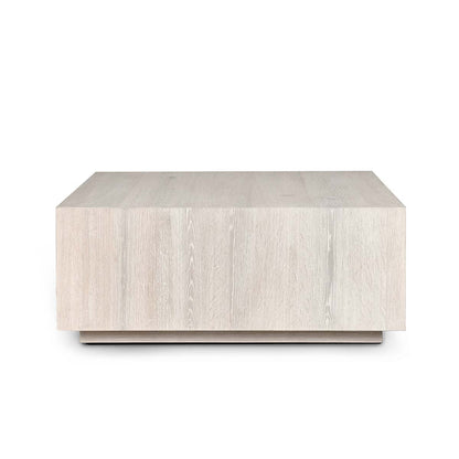 Layne 42" Square Coffee Table-Milk White - Chapin Furniture