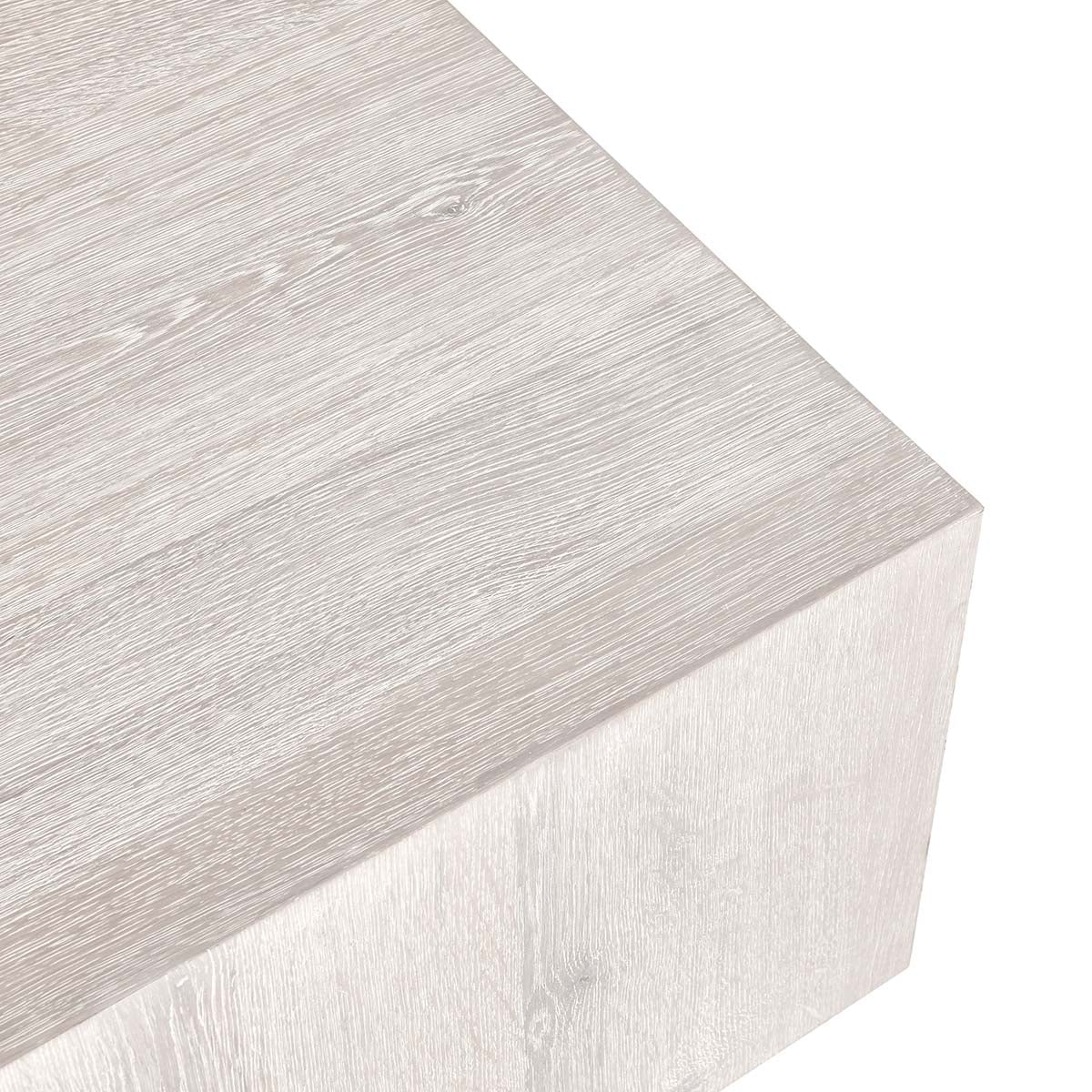Layne 42" Square Coffee Table-Milk White - Chapin Furniture