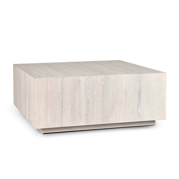 Layne 42" Square Coffee Table-Milk White - Chapin Furniture