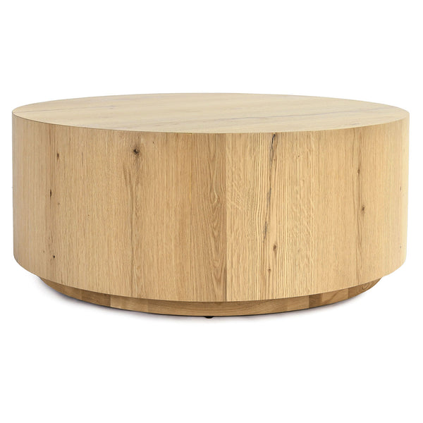 Layne 42" Round Coffee Table- Natural - Chapin Furniture