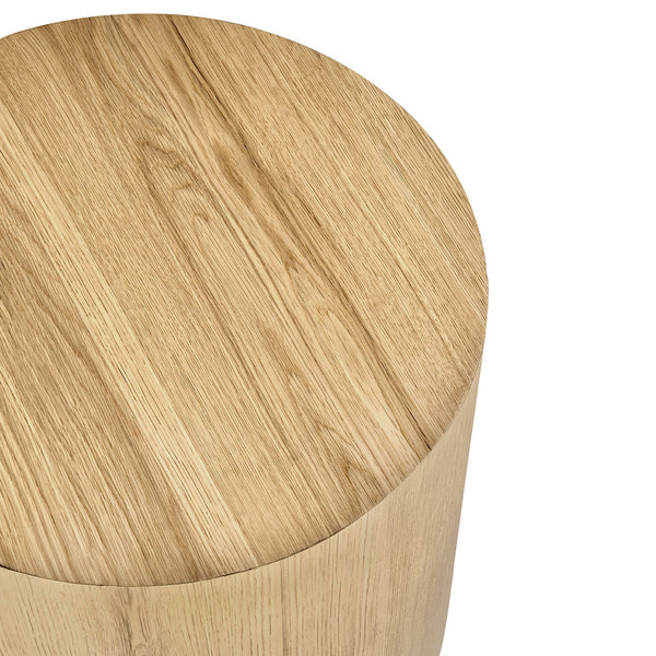 Layne Round End Table- Natural - Chapin Furniture