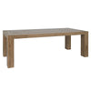 Kingston 89" Dining Table- Cafe Brown - Chapin Furniture