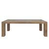 Kingston 89" Dining Table- Cafe Brown - Chapin Furniture