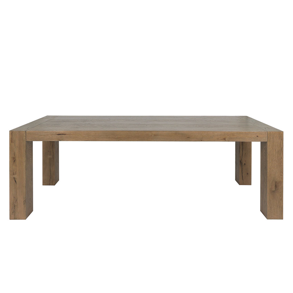 Kingston 89" Dining Table- Cafe Brown - Chapin Furniture