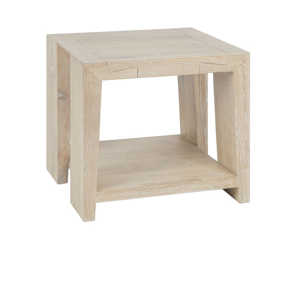 Troy End Table- Cream - Chapin Furniture
