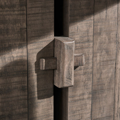 Rosemount Reclaimed Pine 60" Round Dining Table - Aged Brown - Chapin Furniture