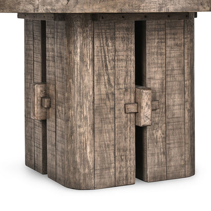 Rosemount Reclaimed Pine 60" Round Dining Table - Aged Brown - Chapin Furniture