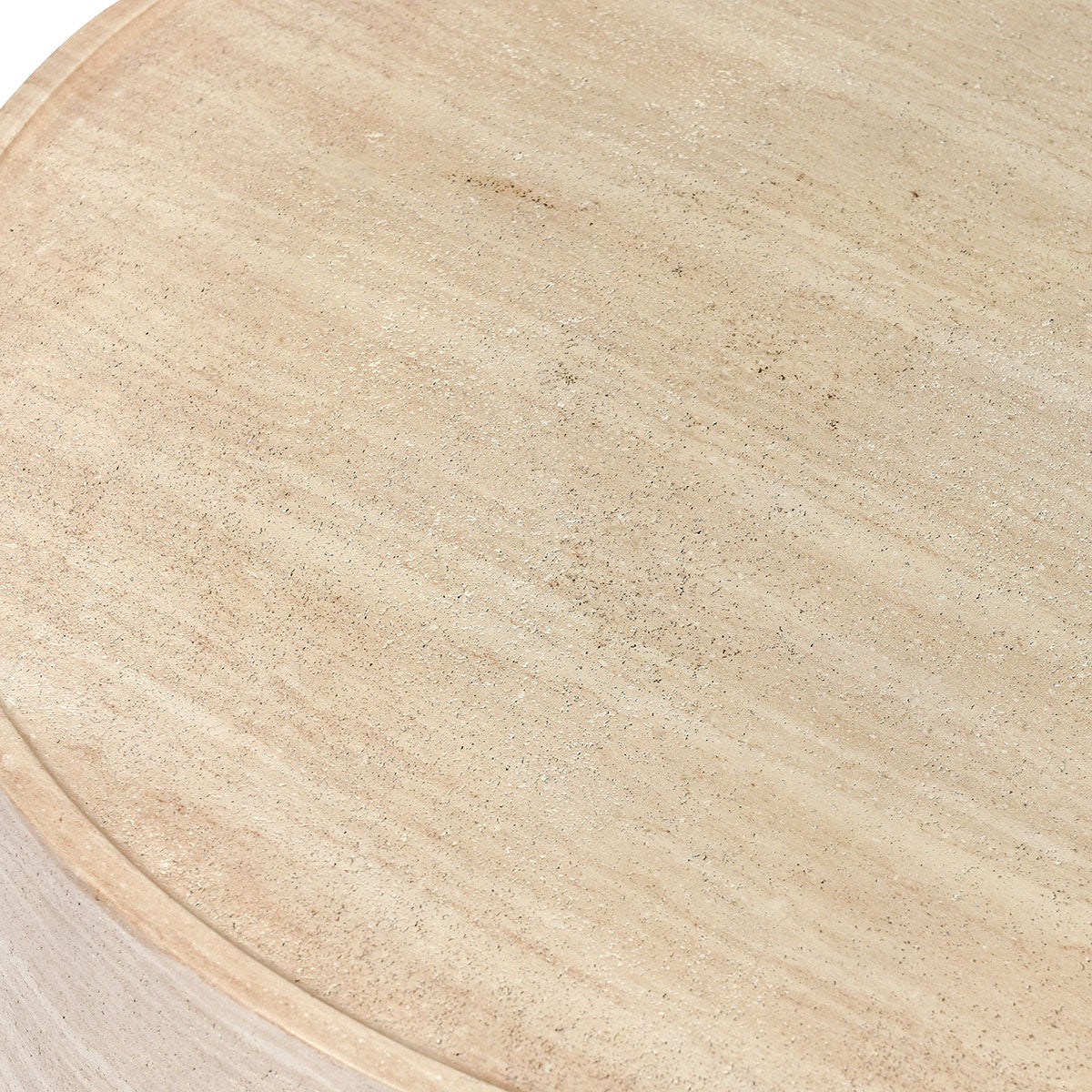 McKenna Outdoor Concrete 31.5" Round Coffee Table - Chapin Furniture