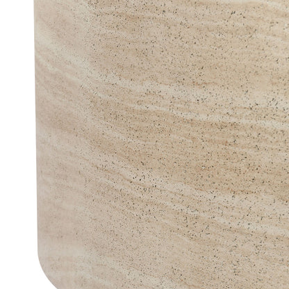 McKenna Outdoor Concrete 31.5" Round Coffee Table - Chapin Furniture