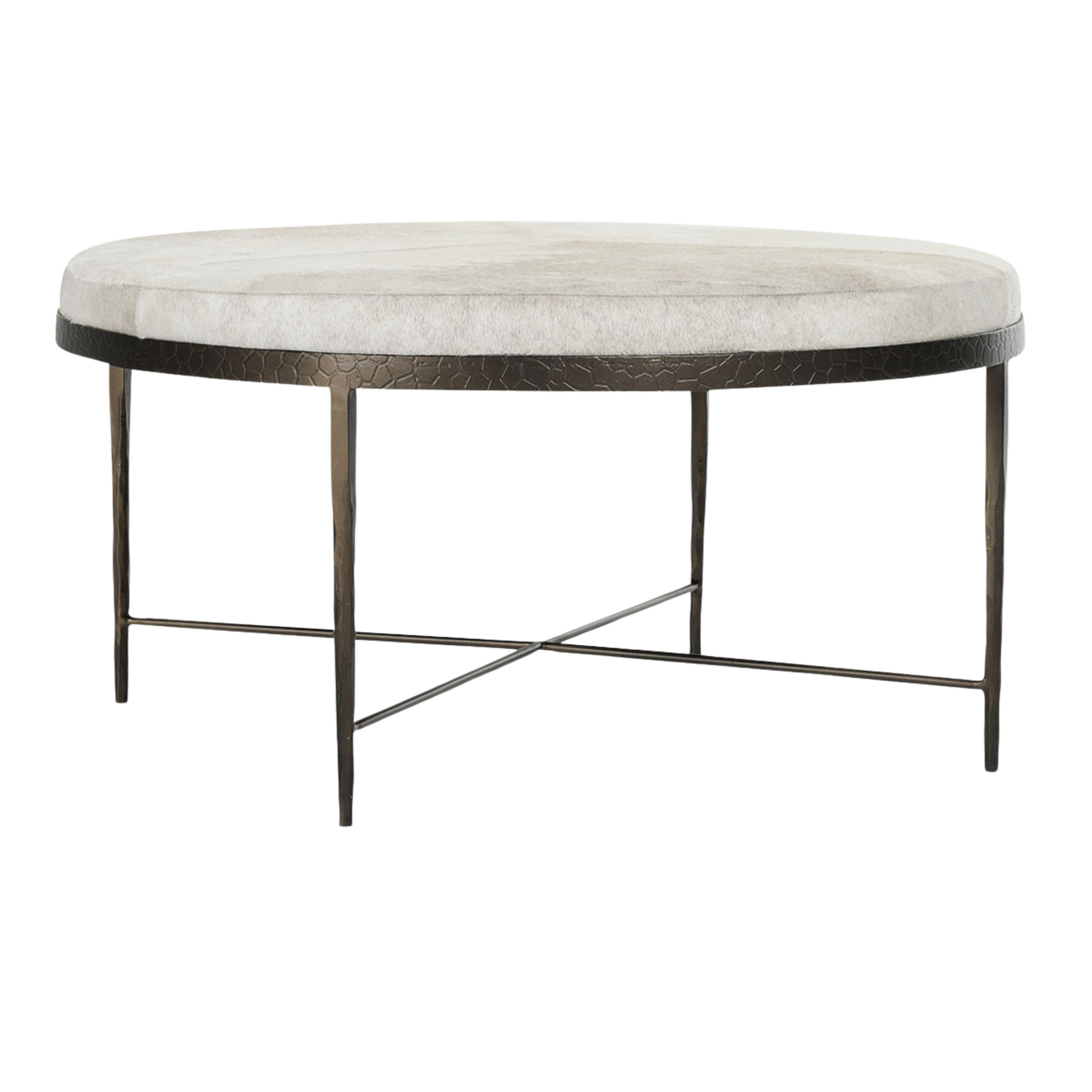 Bose Hide 36" Round Coffee Table - Chapin Furniture