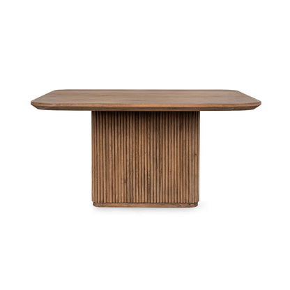 Vander Square Dining Table- Tawny Brown - Chapin Furniture
