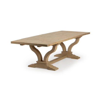 Julia 86-110" Extension Dining Table - Soft Earth - Chapin Furniture