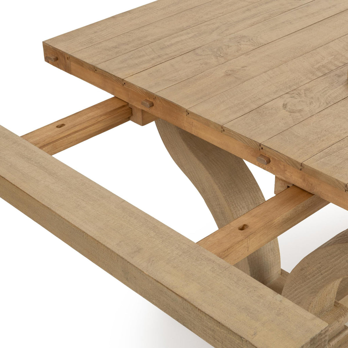 Julia 86-110" Extension Dining Table - Soft Earth - Chapin Furniture