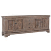 Amita 4 Door/3 Drawer Sideboard Brown Stone - Chapin Furniture