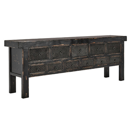 Lahey Reclaimed Pine Wood Console Table - Chapin Furniture