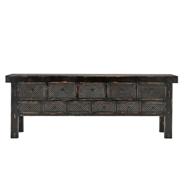 Lahey Reclaimed Pine Wood Console Table - Chapin Furniture