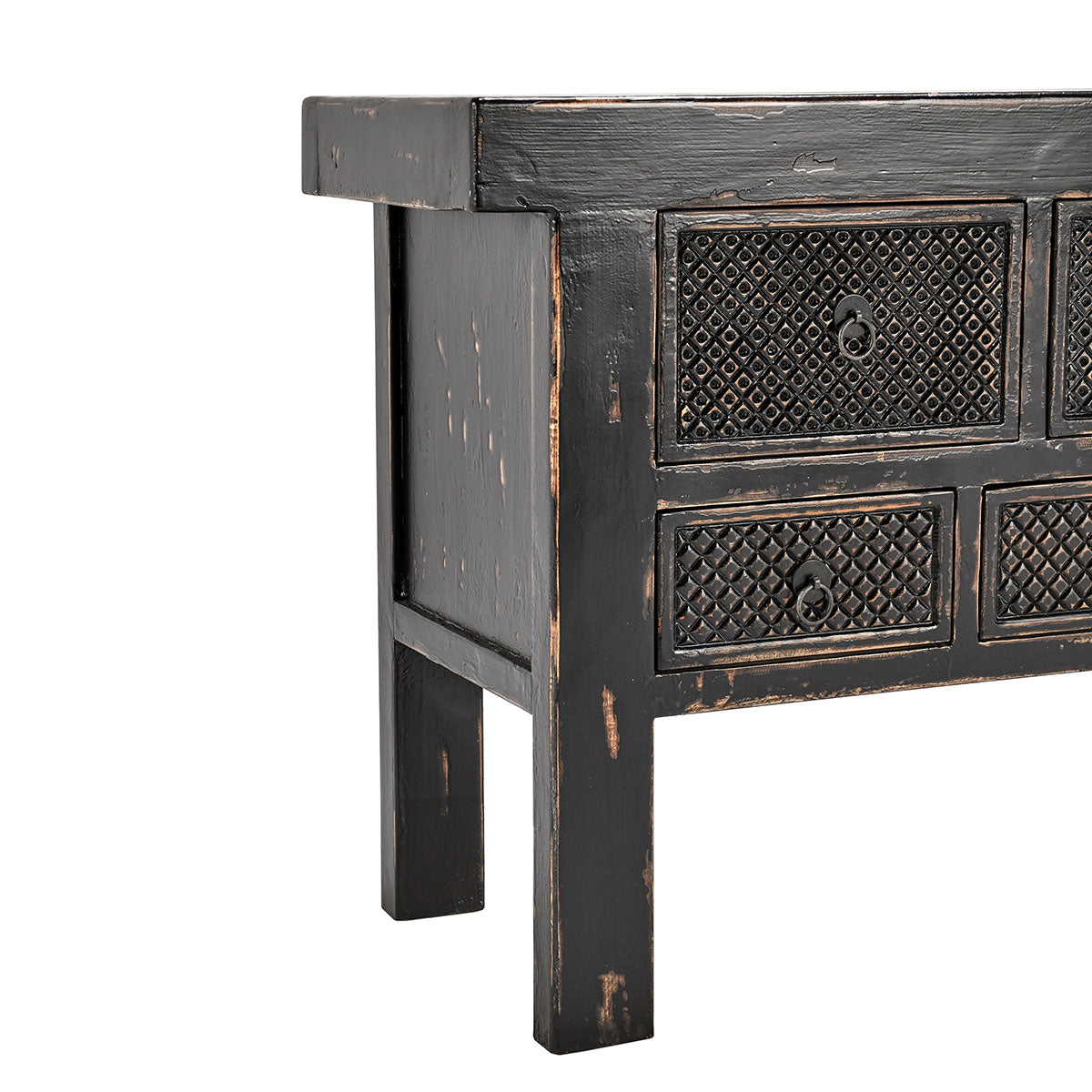Lahey Reclaimed Pine Wood Console Table - Chapin Furniture