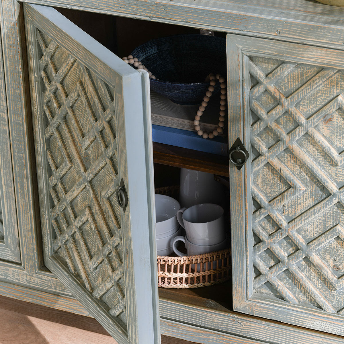 Antigua 4 Door Sideboard - Chapin Furniture