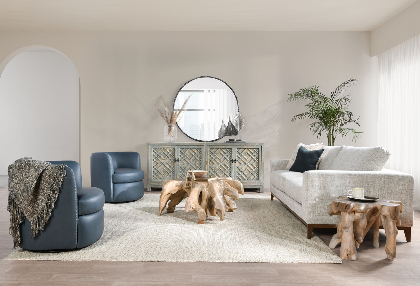 Antigua 4 Door Sideboard - Chapin Furniture