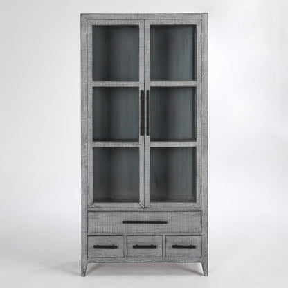 Simon Tall Cabinet- Antique Blue - Chapin Furniture