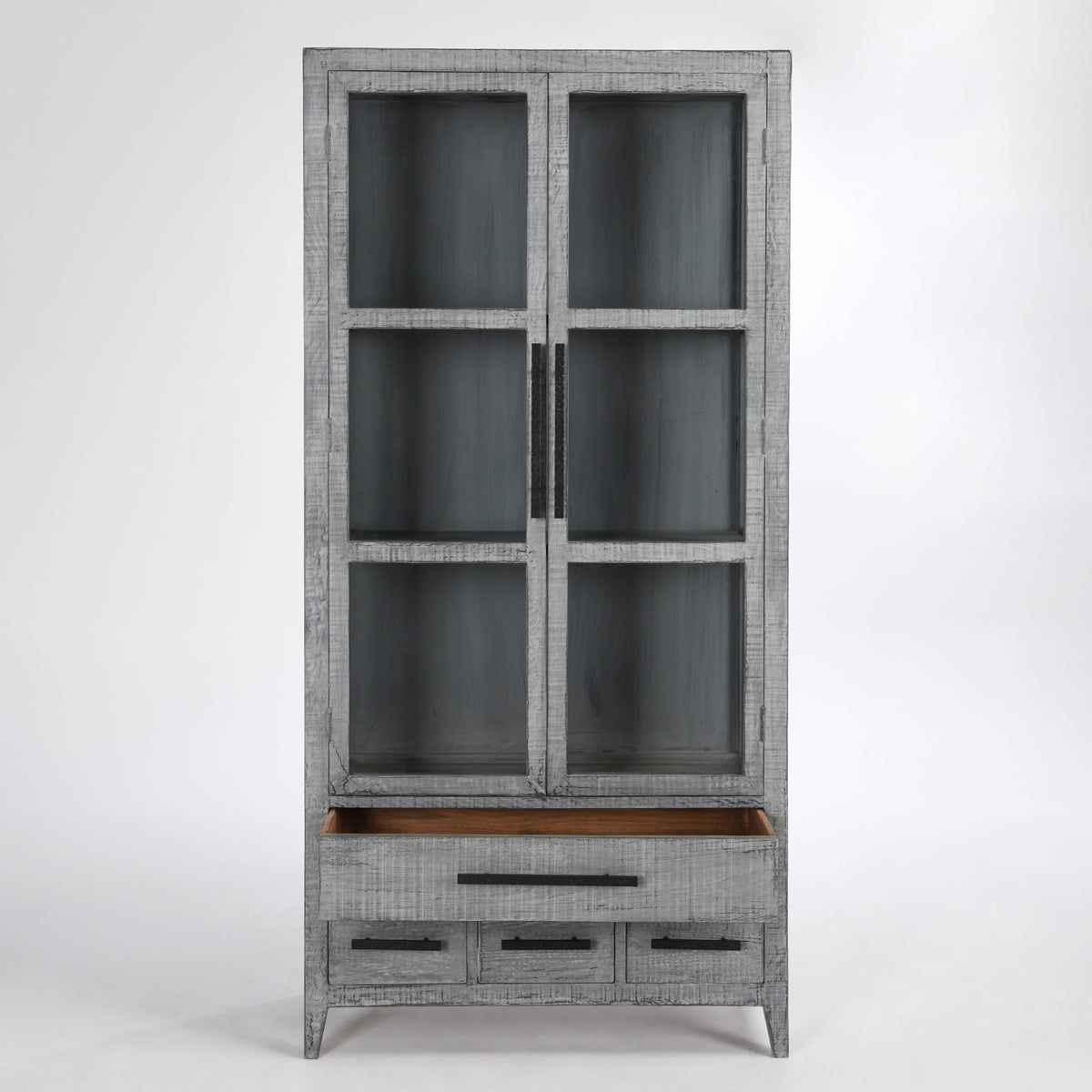 Simon Tall Cabinet- Antique Blue - Chapin Furniture
