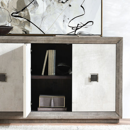 Denver 4 Door Reclaimed Pine Cabinet - Chapin Furniture