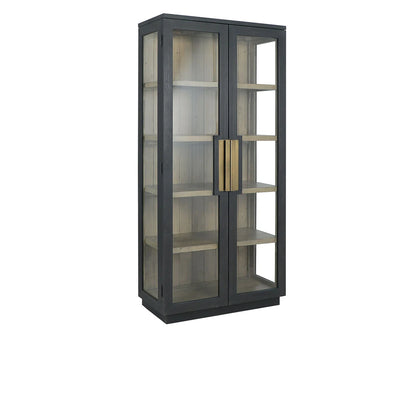 Larson 82" Tall Cabinet- Black - Chapin Furniture