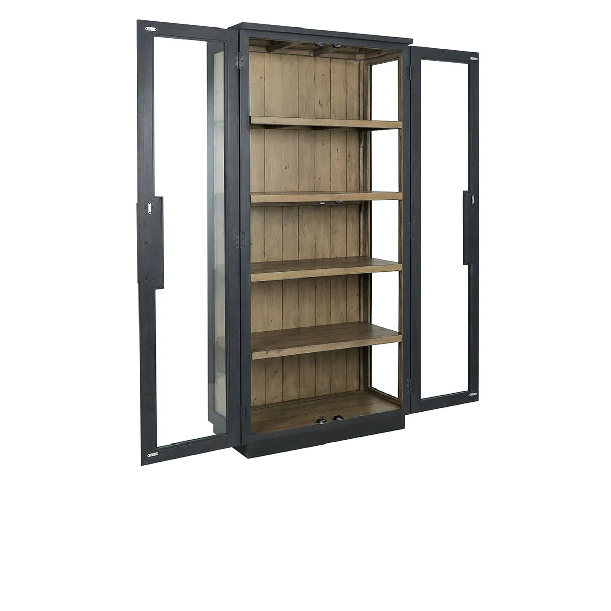 Larson 82" Tall Cabinet- Black - Chapin Furniture