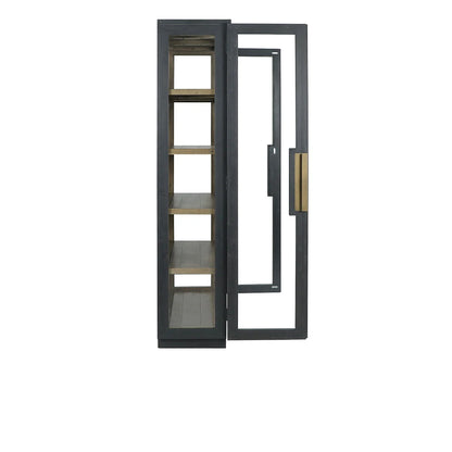 Larson 82" Tall Cabinet- Black - Chapin Furniture
