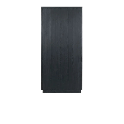Larson 82" Tall Cabinet- Black - Chapin Furniture