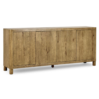 Orlando Oak 4 Door Buffet Cabinet - Chapin Furniture
