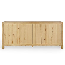 Orlando Oak 4 Door Buffet Cabinet- Natural - Chapin Furniture