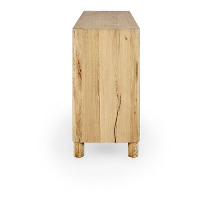 Orlando Oak 4 Door Buffet Cabinet- Natural - Chapin Furniture